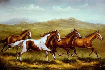 unknow artist Horses 05 France oil painting art